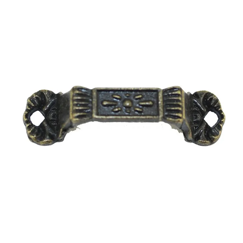 1PC Bronze Alloy Antique Handle,Jewelry Box Drawer Handle,Wooden Box Handle,Mini Handle,Gift Box Accessories