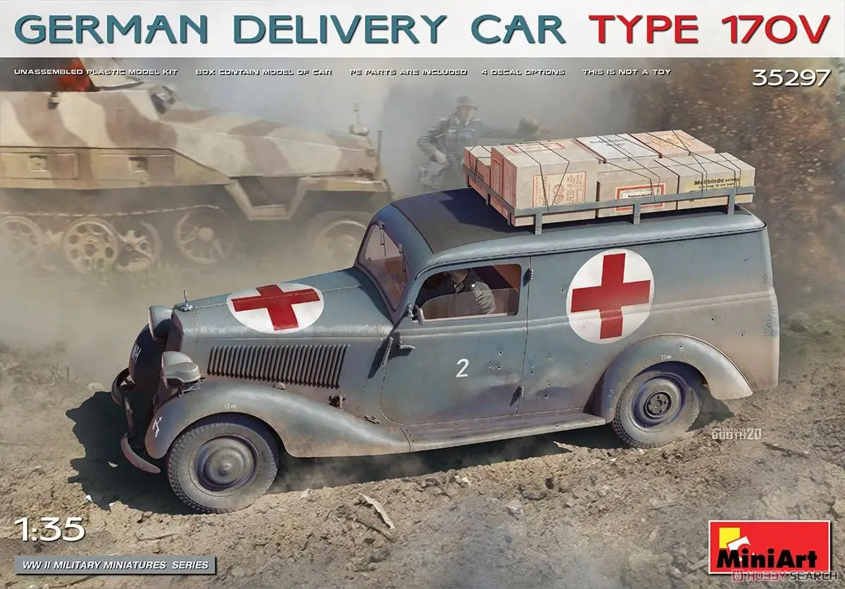 

MiniArt 35297 1/35 German Delivery Car Type 170V (Plastic model)