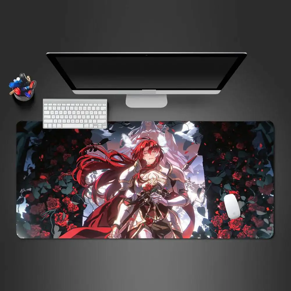 Game Honkai Star Rail Argenti P Mousepad Non-slip Suitable For Office Computers Laptops E-sports Game Desk Mats XXL Keyboard