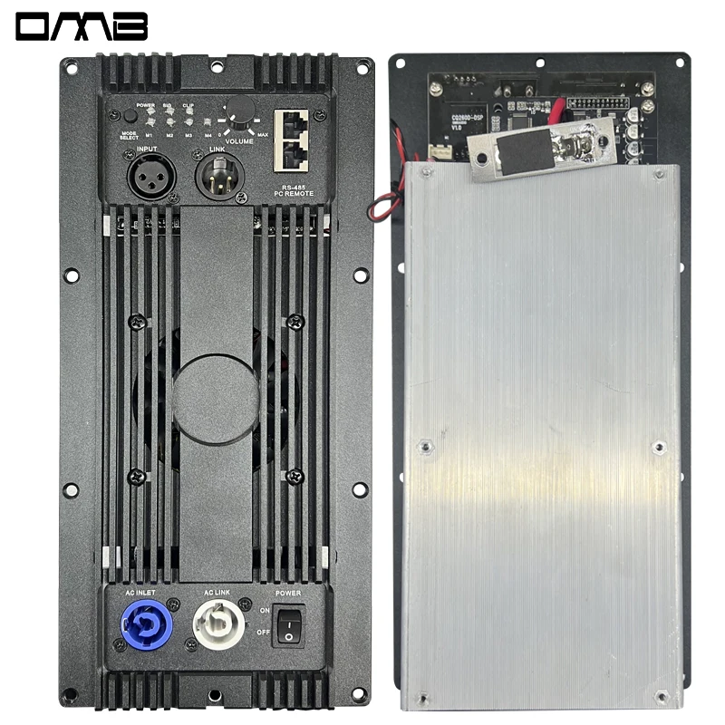 PDA1001 + CQ260D digital signal processing module Active speaker board module Class D power amplifier board 1000W subwoofer