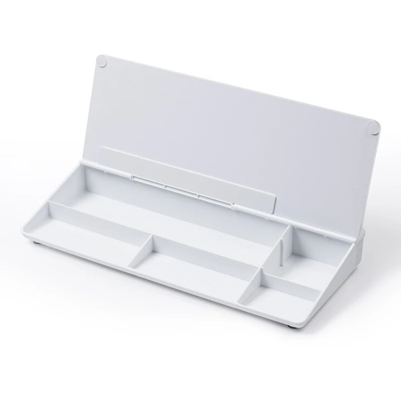 

Rewritable glass desktop keyboard holder