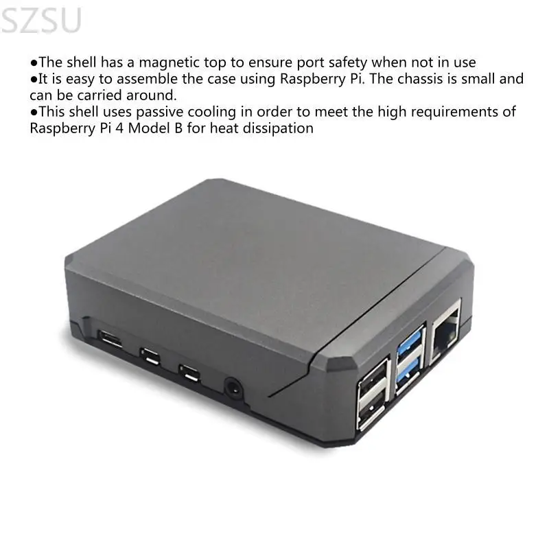 

SZSU Aluminum Alloy Case for Argon 4b Sliding Cooling C