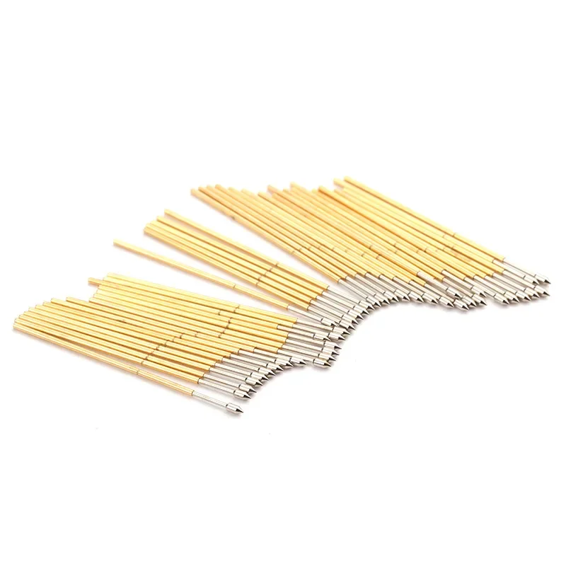 100PCS/pack PL50-E2 Cone Head Spring Test Needle Outer Diameter 0.68mm Length 27.8mm for Testing