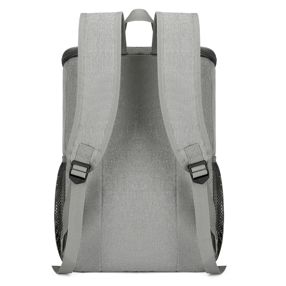 Insulated Cooler Backpack Waterproof Save Space Storage Backpack Lightweight Large-capacity Reflective Strip for Outdoor Camping