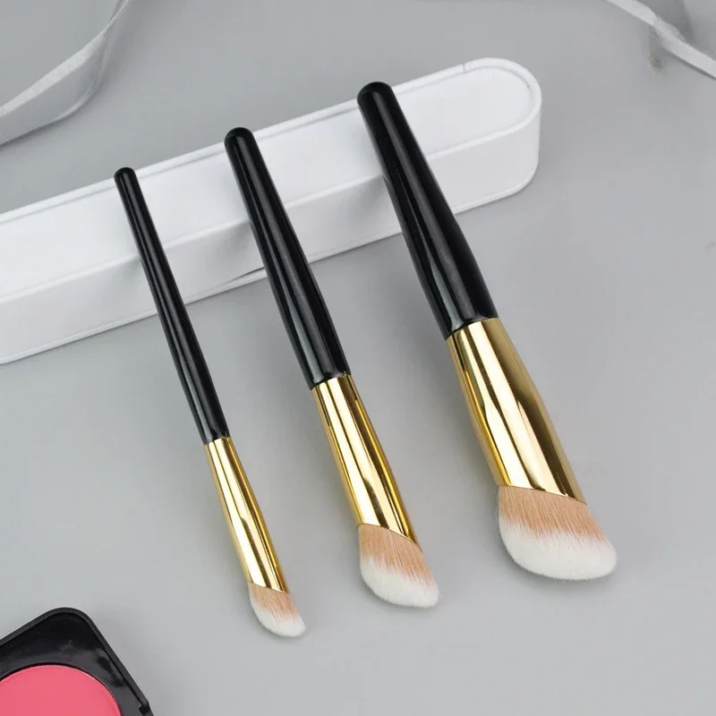 Finger Ventral Foundation Brush Concealer Brush No Trace Dark Eye Circles Tears Pure White Makeup Brush