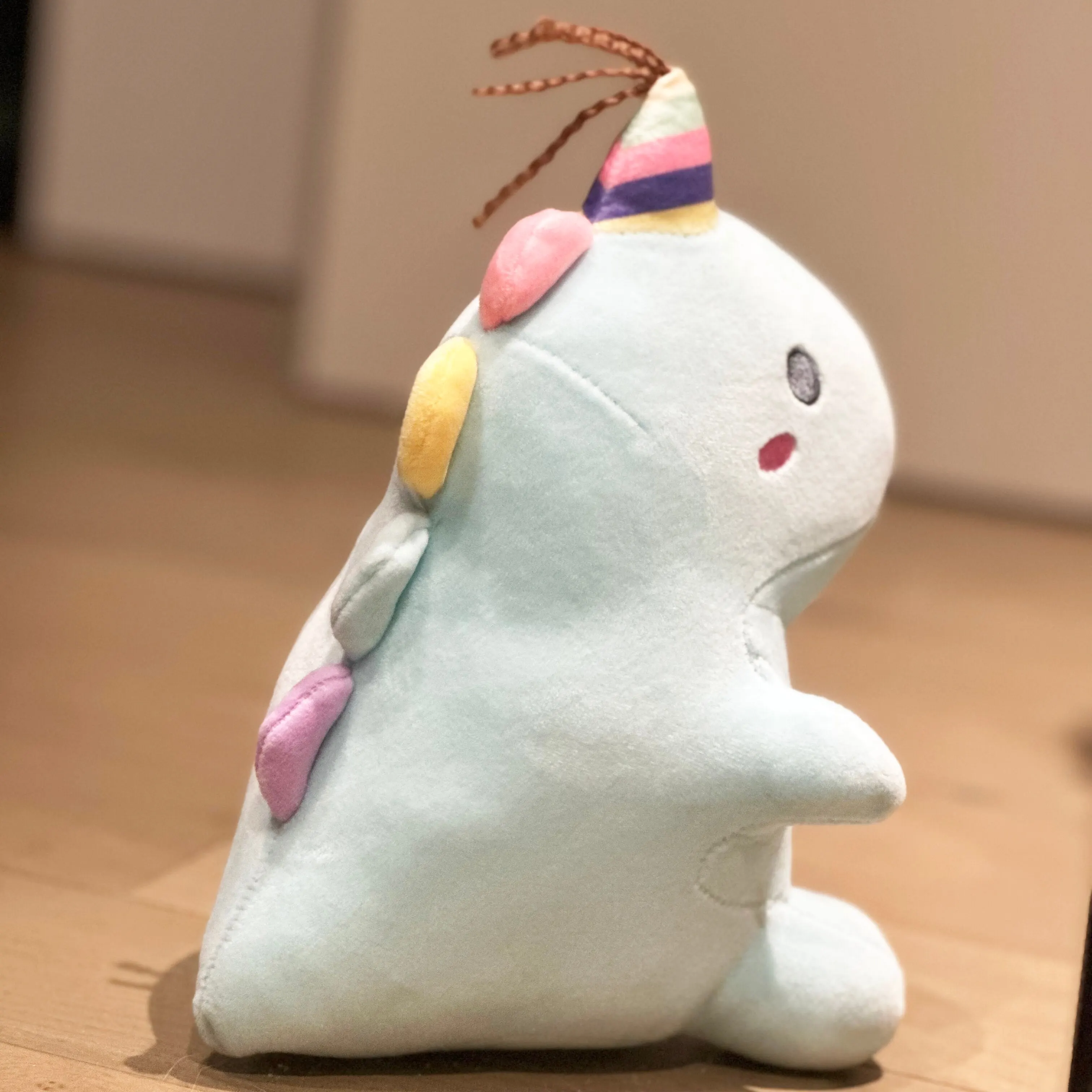 30 см синий милый динозавр плюшевая игрушка домашняя декоративная подушка спинка подарок на день рождения и Рождество игрушка для девочки