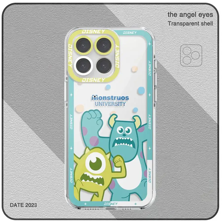 Angel Eye Case For Huawei Honor X8a 4G X8 5G 90 Lite X9a X7b X8b X9b Clear Funda Shockproof Phone Cover Silicone M-Monsters Inc