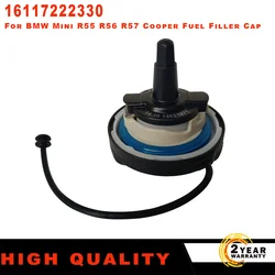 BMW Mini R55 R56 R57 Cooper 새로운 연료 필러 캡 가솔린 모델 16117222330 내부 부품 쉬운 설치 자동차 액세서리