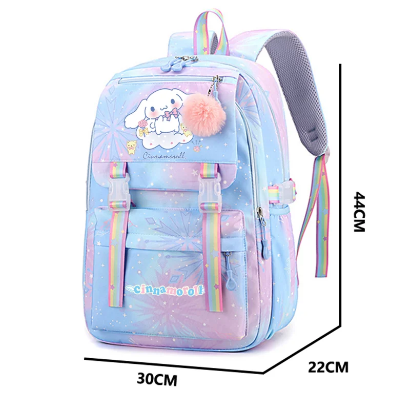 Sanrio My Melody Backpack Teenager Children Girl Kawaii Bookbag Student Back To School Large Capacity Laptop Bag Travel Bag Gift