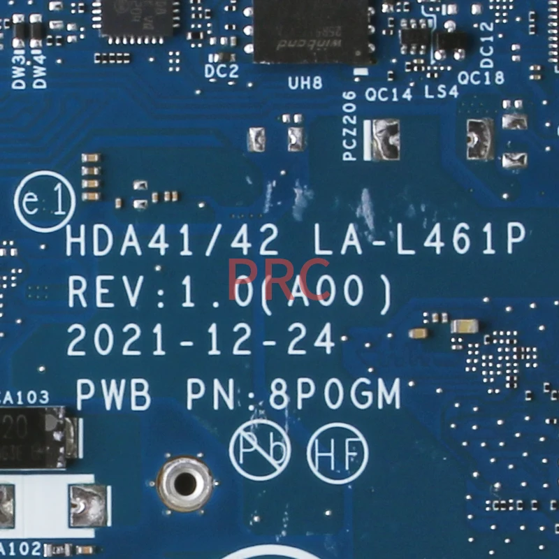 HDA41/42 LA-L461P For Dell Latitude L9430 Laptop Motherboard CN-0Y5GV9 06YR5C i7-1265U With RAM Notebook Mainboard Tested