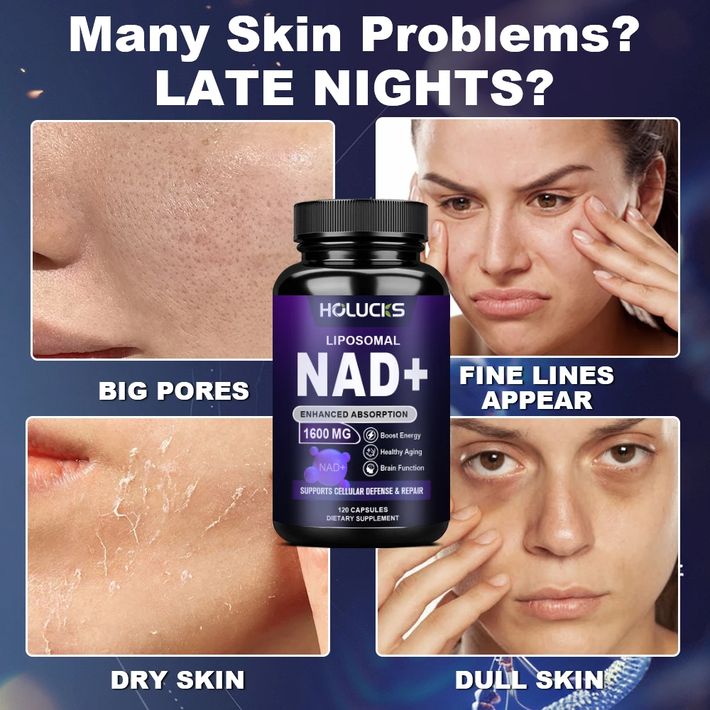 Suplemento de NAD+ con Resvera - Resveratrol Capsule Anti Aging reseña y precio