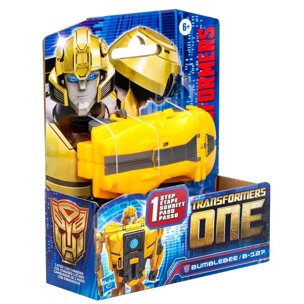 Hasbro TRANSFORMERS ONE BUMBLEBEE / B-127 - 1-STEP COG CHANGER F9383