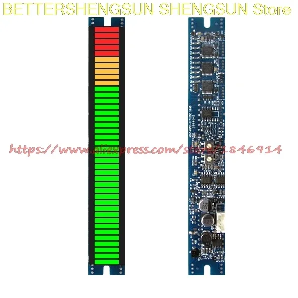 

40 segment display PPM audio table module / / power amplifier meter / signal strength indicator