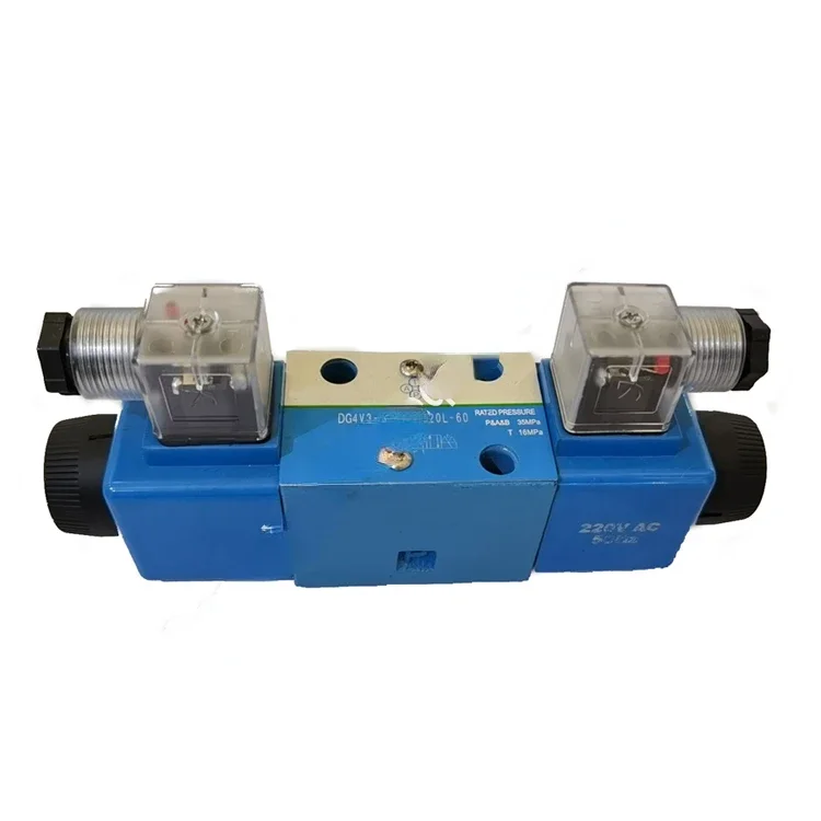 Double Solenoid DG4V5 Series Solenoid Operated Directional Valve Hydraulic Valve