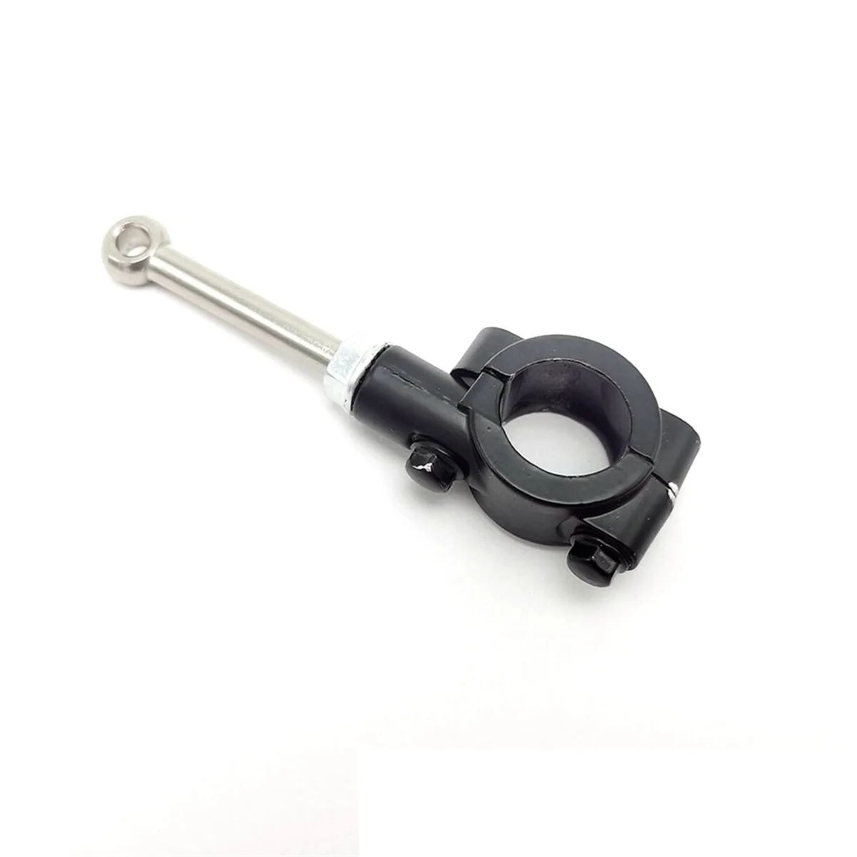 Universal Motorcycle Side Stand Extension Auxiliary Tool Bracket 20-23Mm Single Leg Stand Foot Support(Black)