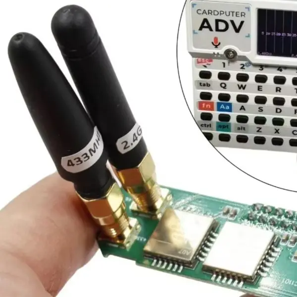 

RF 2-in-1 Module With CC1101 And NRF24 For M5Stack Cardputer For Bruce Firmware Supports Sub-GHz And 2.4GHz Signal Transmission