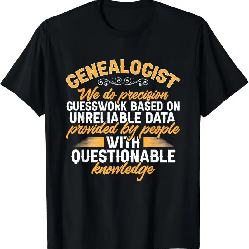 Genealogy Ancestry Genealogist T Shirt