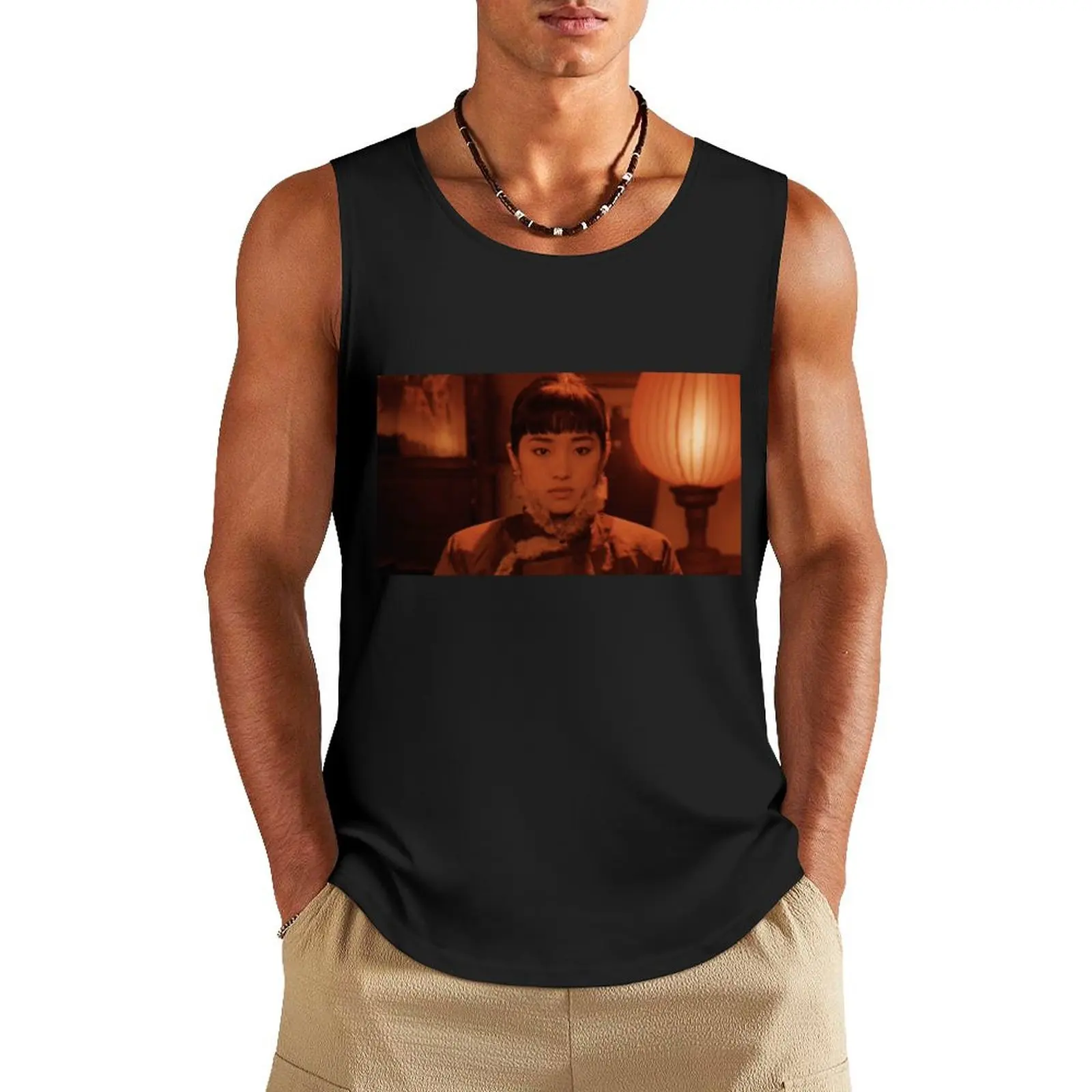 

Gong Li - Raise the Red Lantern Tank Top new in tops & t-shirt Men's clothing