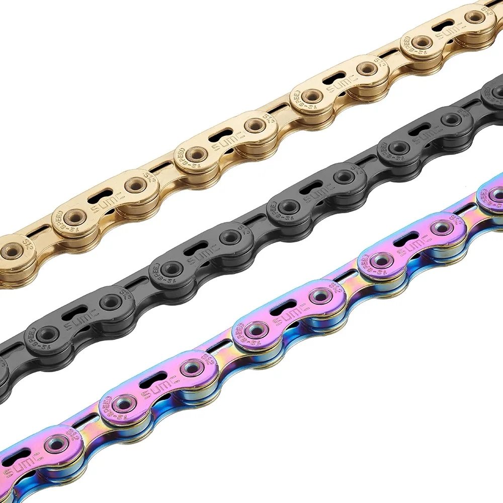 AliExpress SUMC Premium 12-Speed Bike Chain  Hollow for SRAM/Shimano | 126 Links with Quick Connect Link | Anti-Rust Coating for Road & MTB
