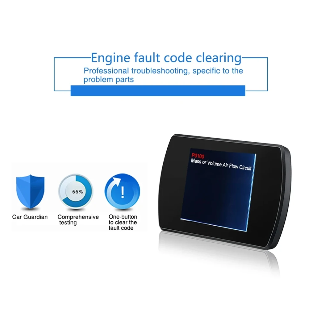 

P12 Автомобильный цифровой OBD-датчик HUD Автоматические диагностические инструменты TFT HD Дисплей Скорость Часы Об/мин Напряжение