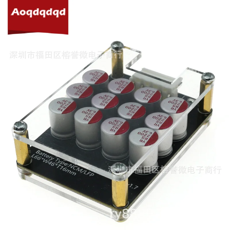 4 سلسلة الثلاثي ليثيوم ليثيوم الحديد فوسفات التيتانيوم بطارية ليثيوم لوح حماية نشط التعادل التعادل المجلس مع H