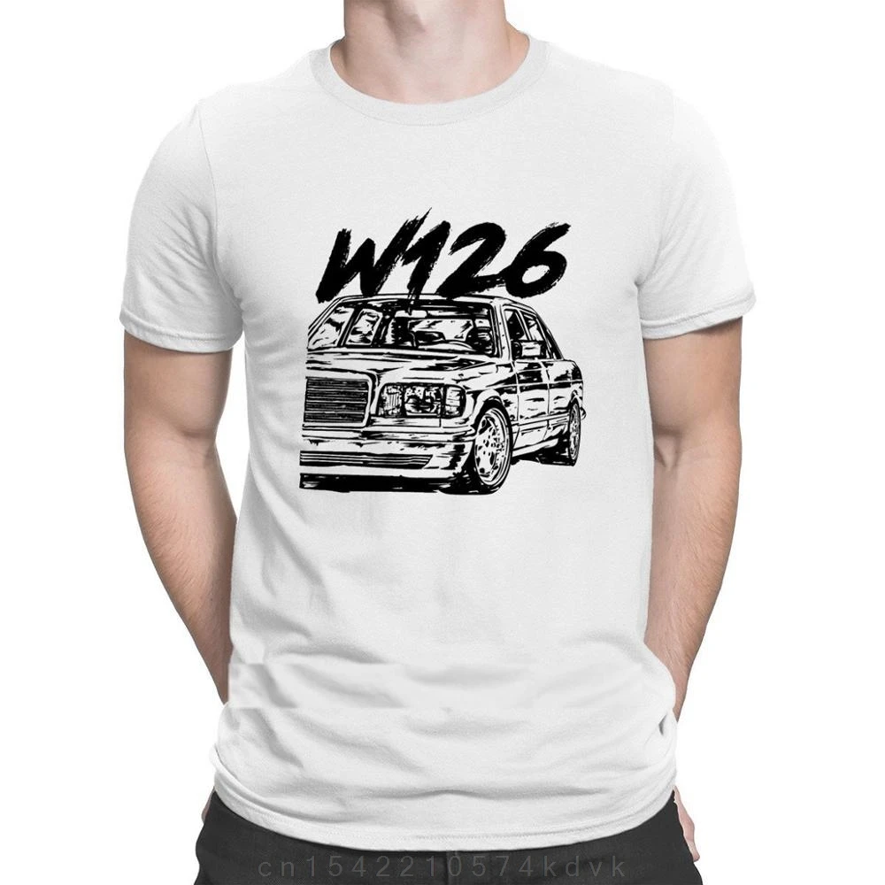 

Funny W126 T-shirt Humor Great Outfit For Men Designing HipHop Fitness Anlarach O - Neck Short Sleeve European Size XS-5XL Tee