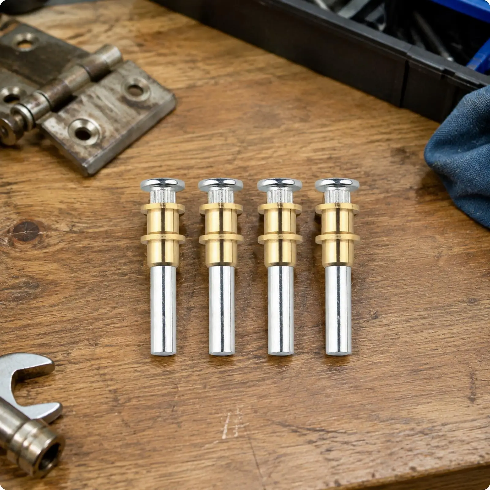 Sturdy Iron Door Hinge Repair Kit for D22 Pickup 1997 2005 Replacement Pins Bushings Restore Door Function