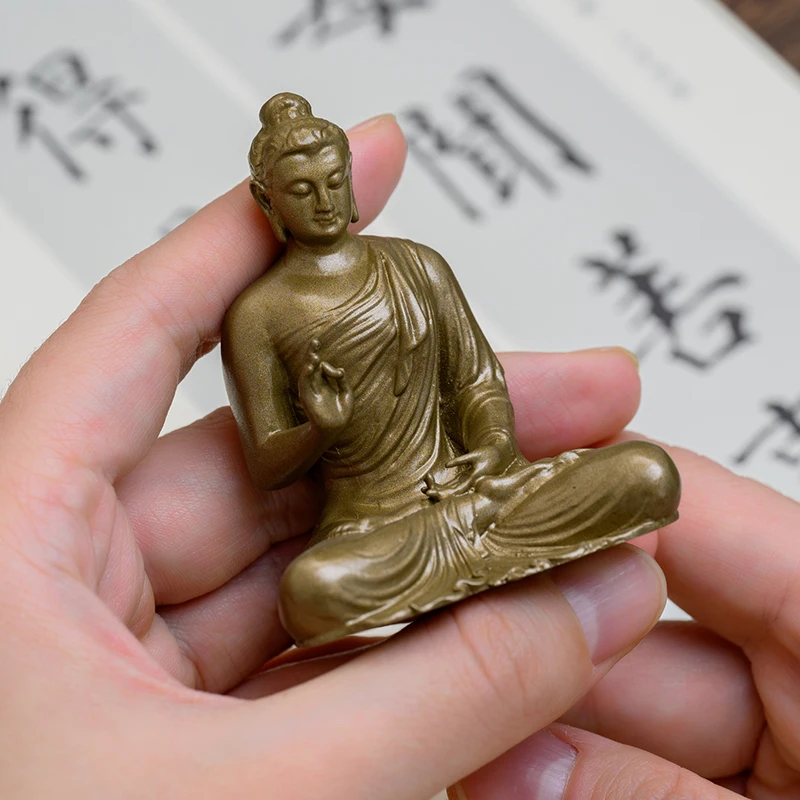 

SIMPLE PRACTICE Bhaisajyaguru of Phra Sompo small portable Buddha ornaments worshipped at home