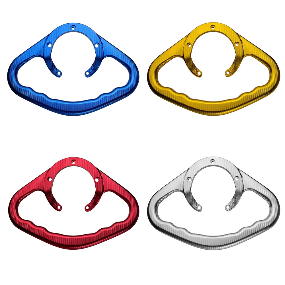 

Ручка для мотоцикла из алюминиевого сплава с ЧПУ, ручка для бака мотоцикла, противоскользящая производительность, быстрая установка, поддержка езды на мотоцикле