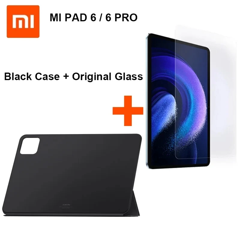 Xiaomi-Mi Pad 6/6Proタブレットケース,オリジナルの合成皮革カバー