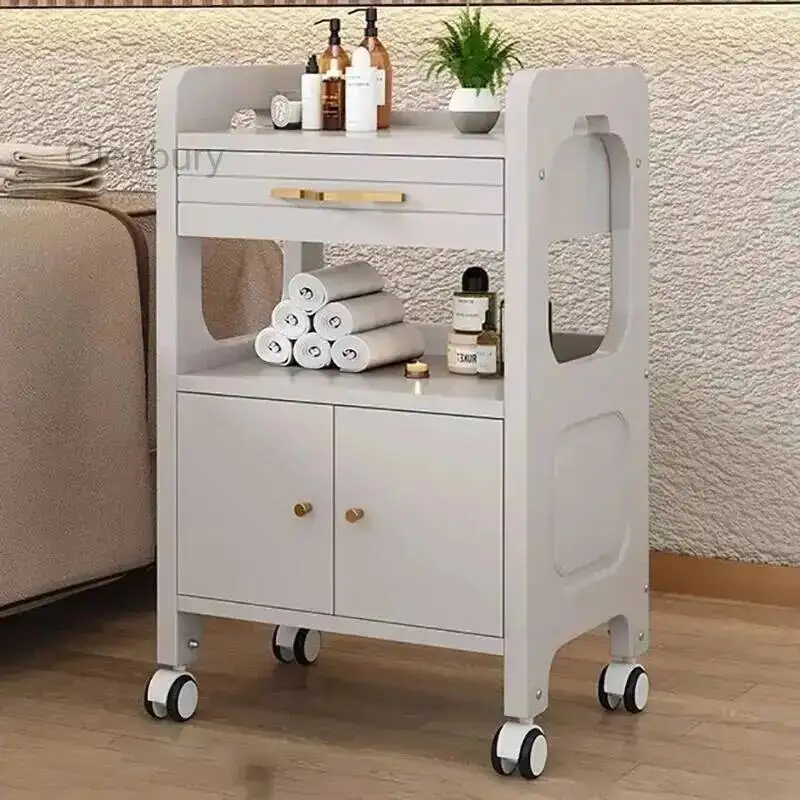 Storage Modern Organizer Aesthetic Tool Cart Trolley Moving Salon Trolley Delicacy Quality Carritos Organizadore Salon Furniture
