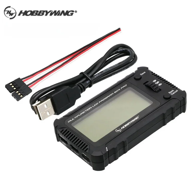 HobbyWing LCD Program Box Pro programming card for RC Model Car Boat Airplane PLATINUM XERUN EZRUN electrical tuning Accessories