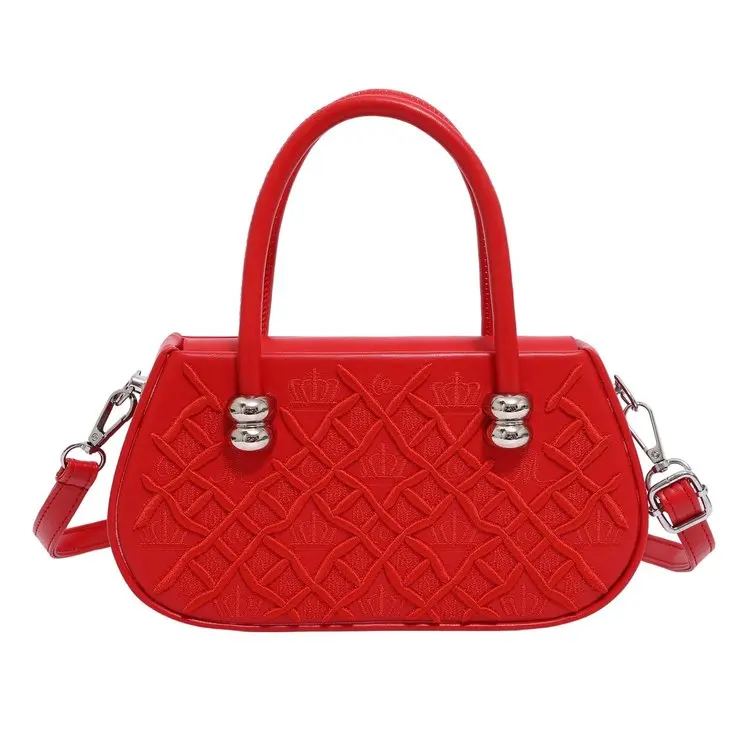 

Модная легкая роскошная сумка осень - женская сумка-мессенджер с регулируемым ремешком и вышивкой, портативная сумка через плечо для покупок и вечеринок