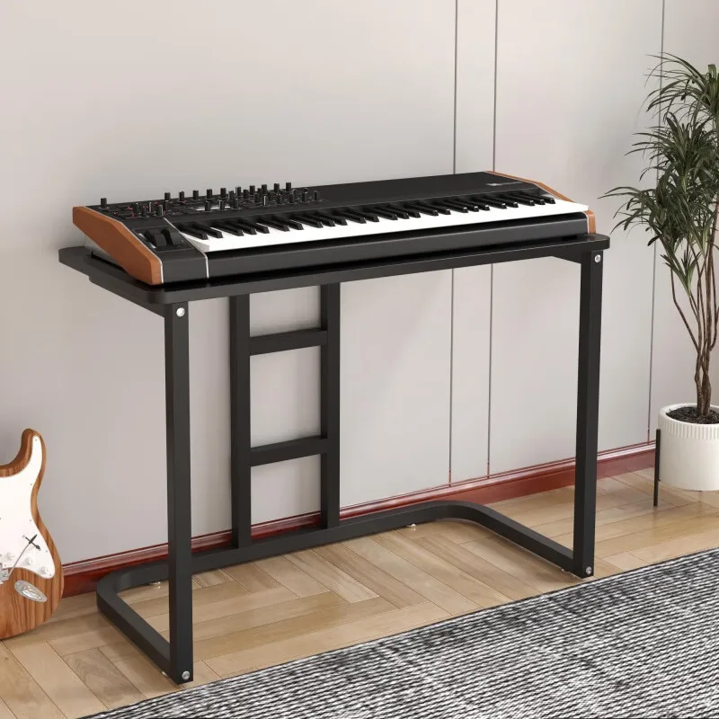 61/88 Key Metal Electric Piano Stand Simple U-shaped Bold Stable Durable Shockproof Keyboard Stand Musical Instrument Accessory