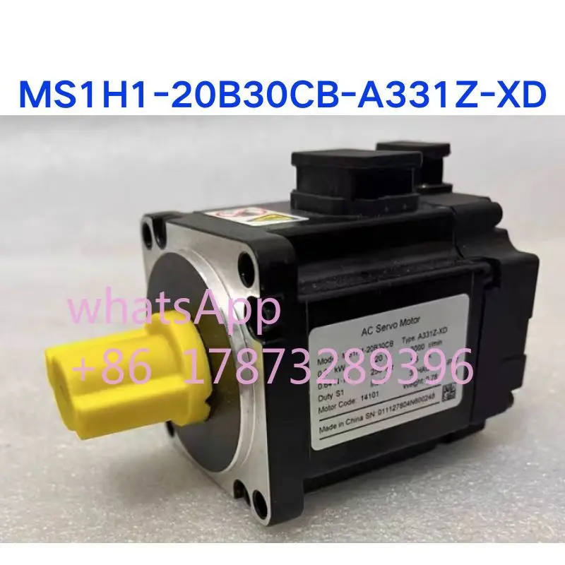 

Новый серводвигатель MS1H1-20B30CB-A331Z-XD 200 Вт, быстрая доставка
