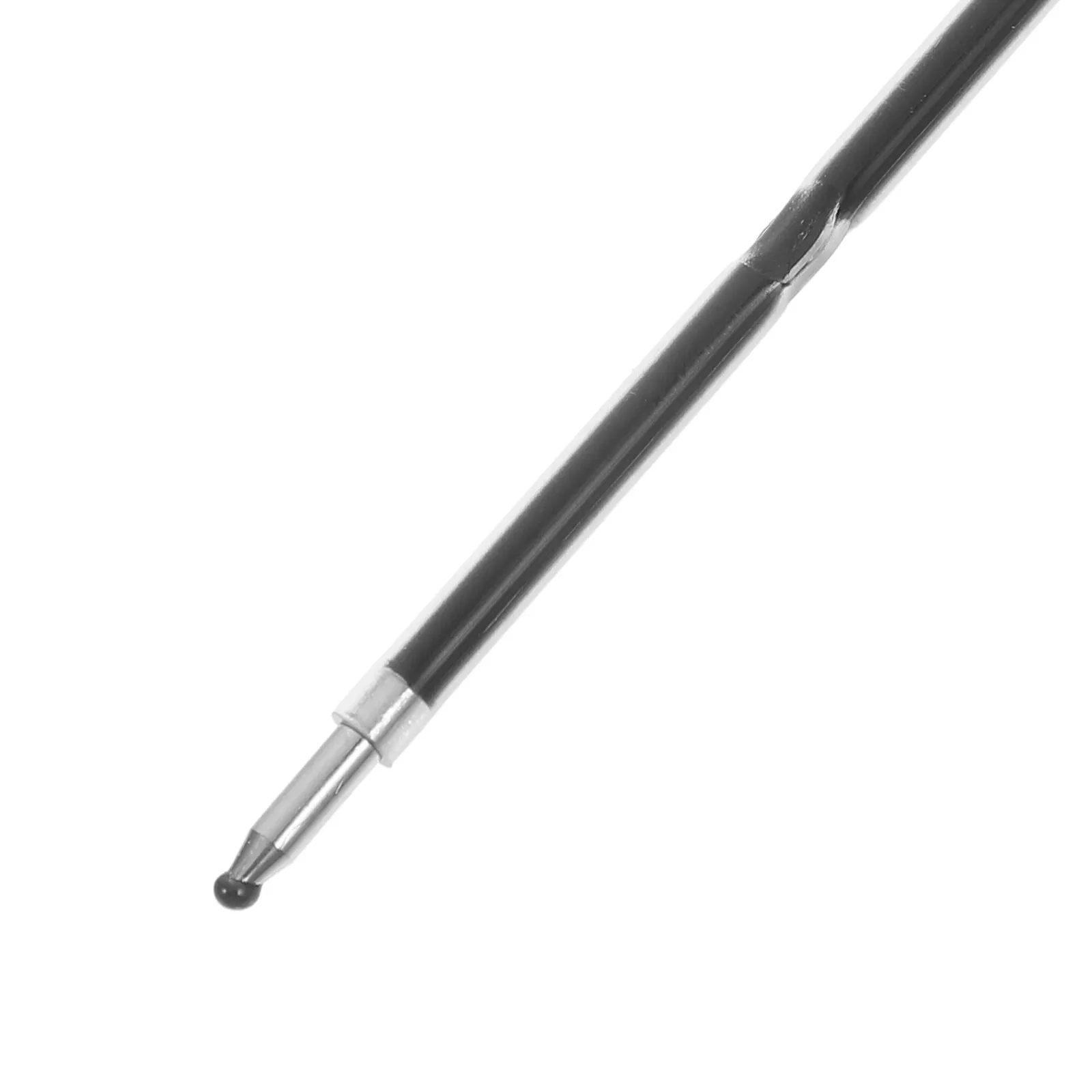 100Pcs Retractable Ballpoint Pen Refills Universal Fit 0.7mm Medium Tip Gel Ink Quick Dry Replacement for Writing Office School