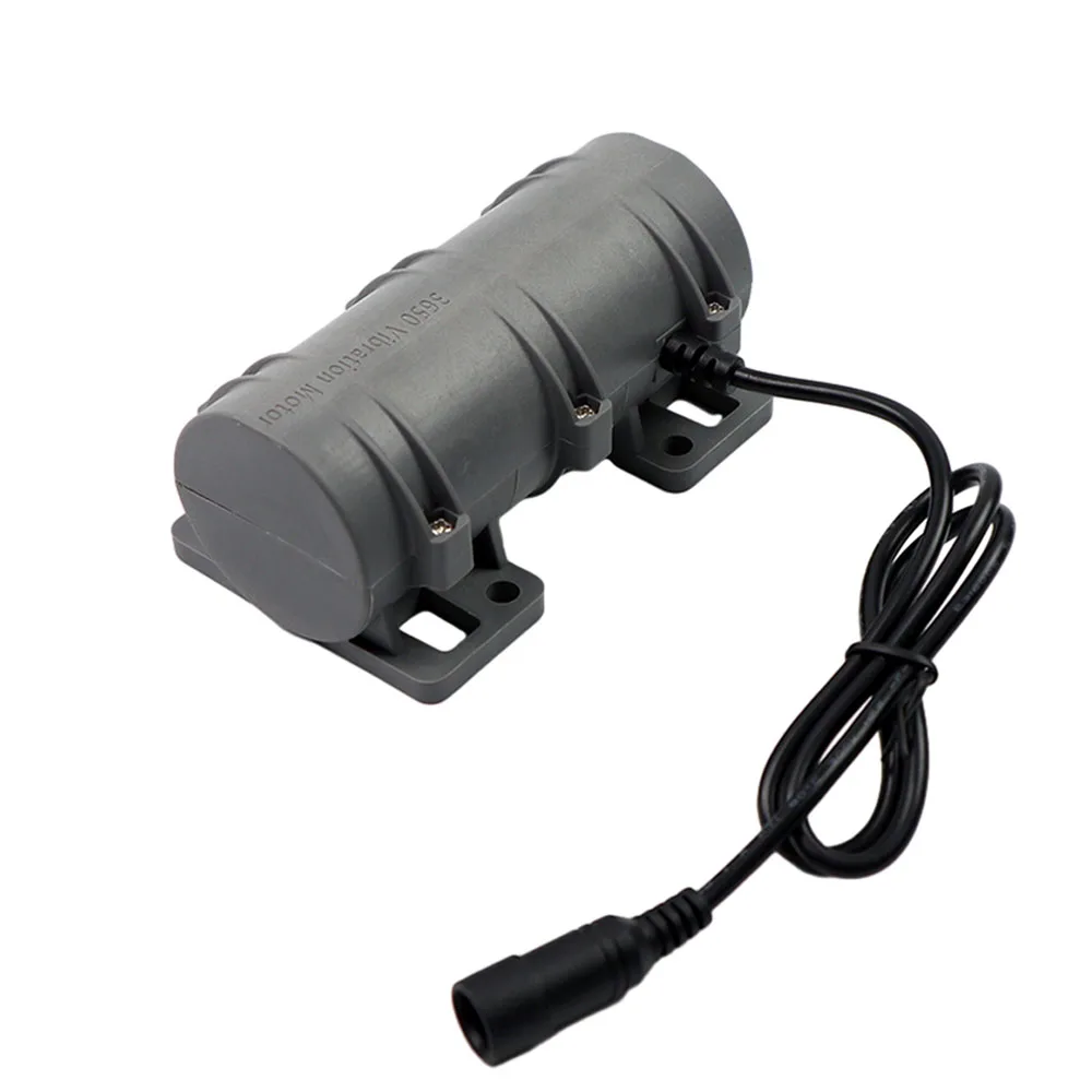 

DC12V/24V Vibrating Motor with Regulator 3800RPM Double Eccentric DC Vibrating Motor for Warning Systems Massage Bed Chair Speed