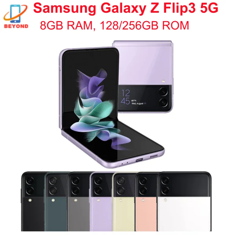 Samsung Galaxy Z Flip 3 Flip3 5G F711N F711U1 6.7