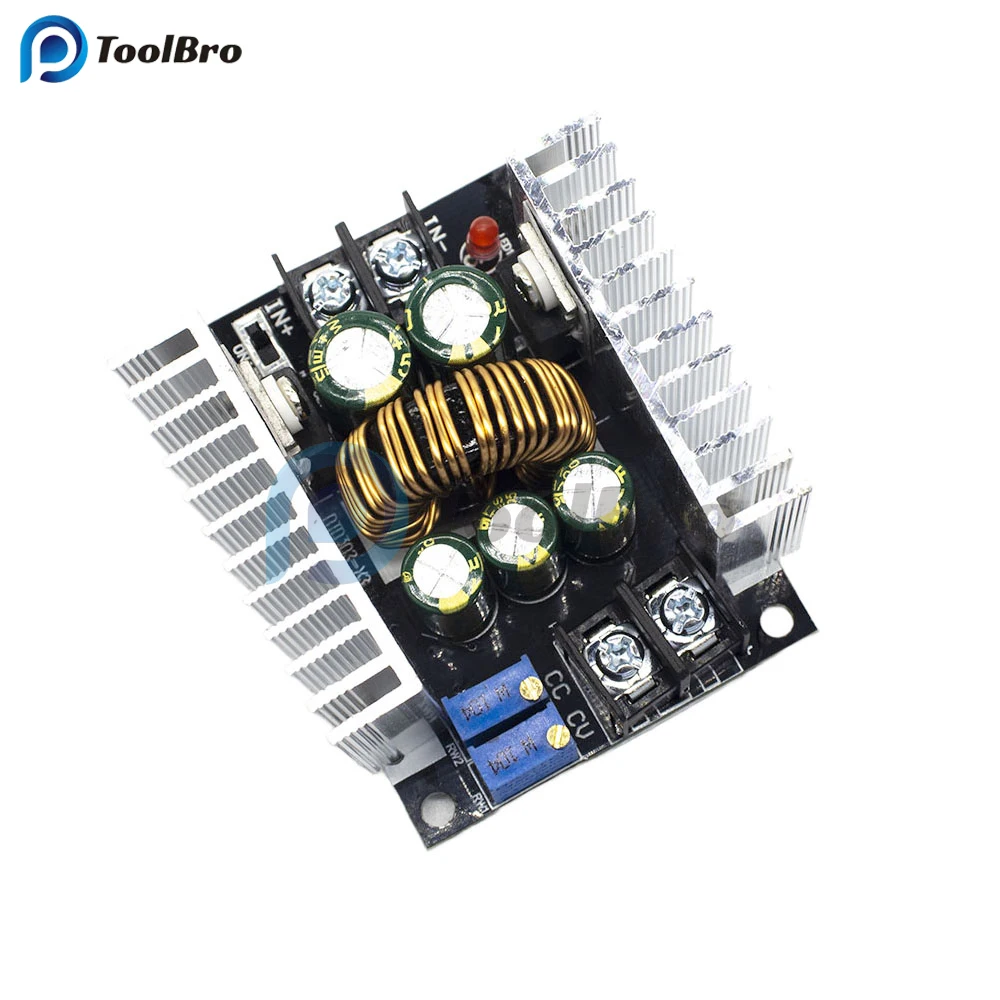 300W 20A LED Driver Module DC-DC Step Down Buck Converter 6-40V to 1.2-36V Voltage Regulator Power Supply 5V 12V 24V