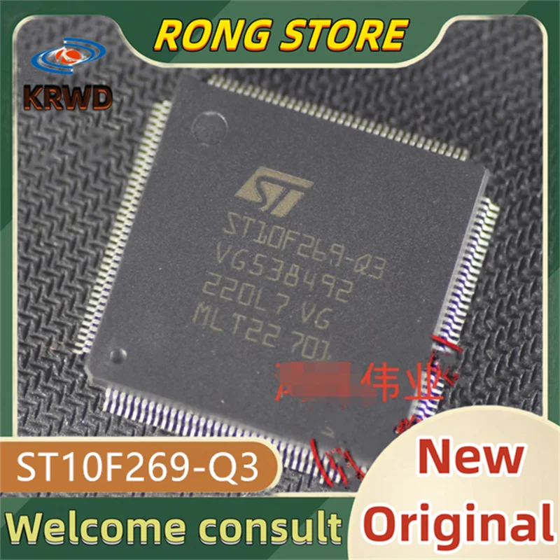

ST10F269-Q3 Новый и оригинальный ST10F269-Q6 ST10F269-Q ST10F269 QFP144