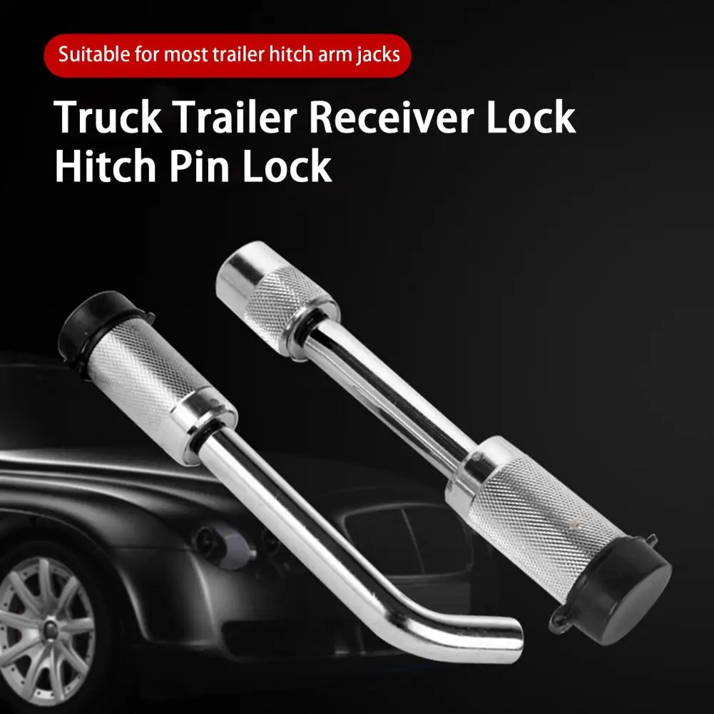 

1 Set Trailer Hitch Pin Lock Heavy Duty with 2 Keys Waterproof Universal Truck Trailer Hitch Receiver Pin Lock Car Accessory