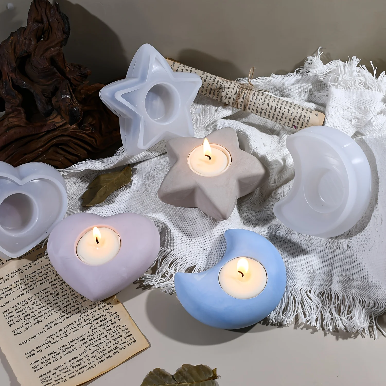 Moldes de resina para fundição - Candle Holder Supplies avaliação e preço