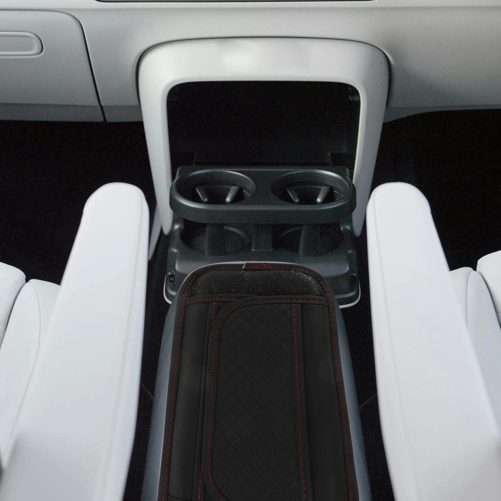 

Storage Arm Car Arm Rest Covers Rest Covers Breathable Center Console Pad Versatile Tidy Cushion Practical