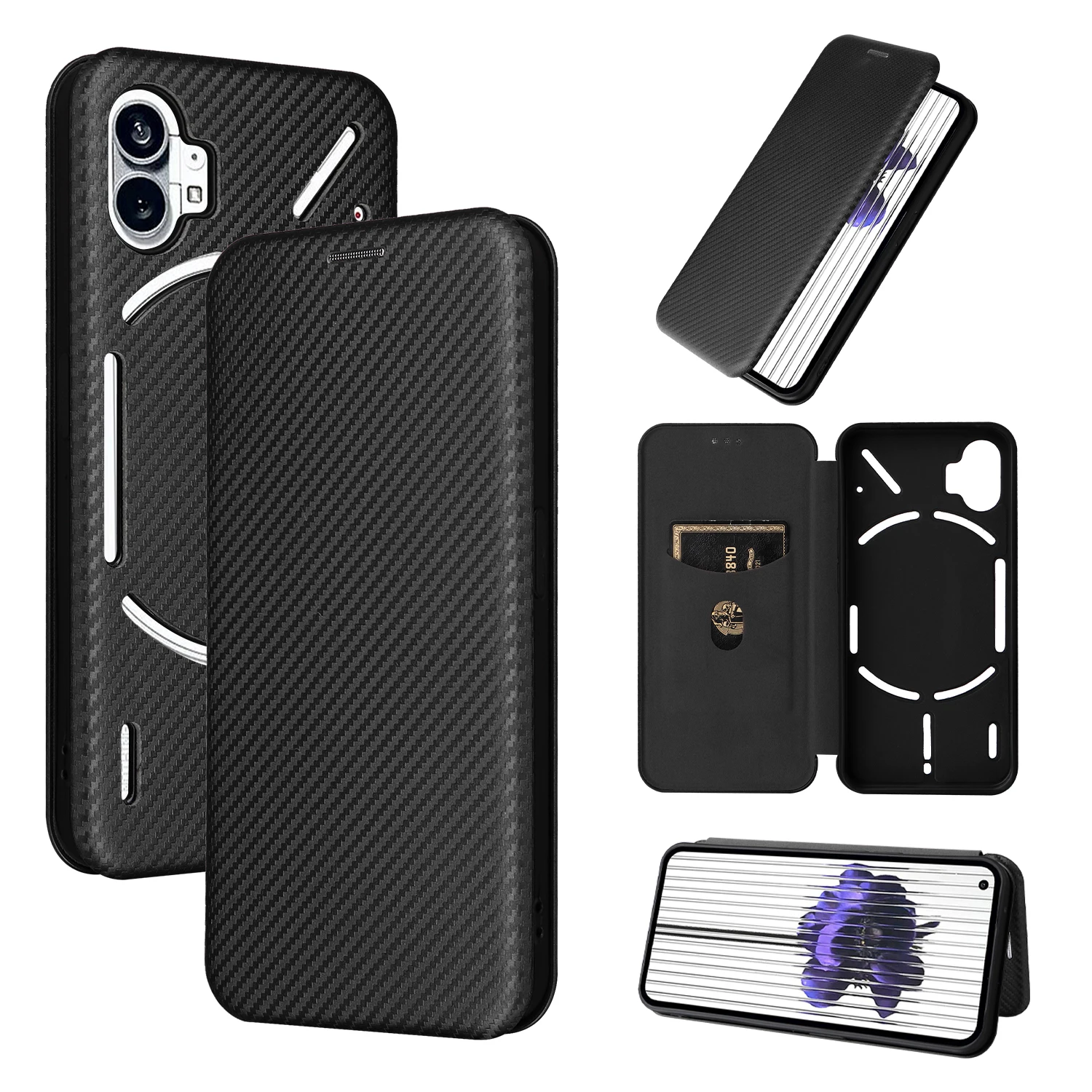 For Nothing Phone 1 Carbon Fib - огляд і ціна Slim Card Slot Case