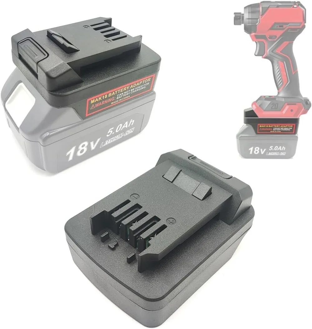 Imagem -02 - Adaptador de Bateria para Makita Conversor de Bateria Li-ion Trabalhar para Skil 20v Power Tool 18v