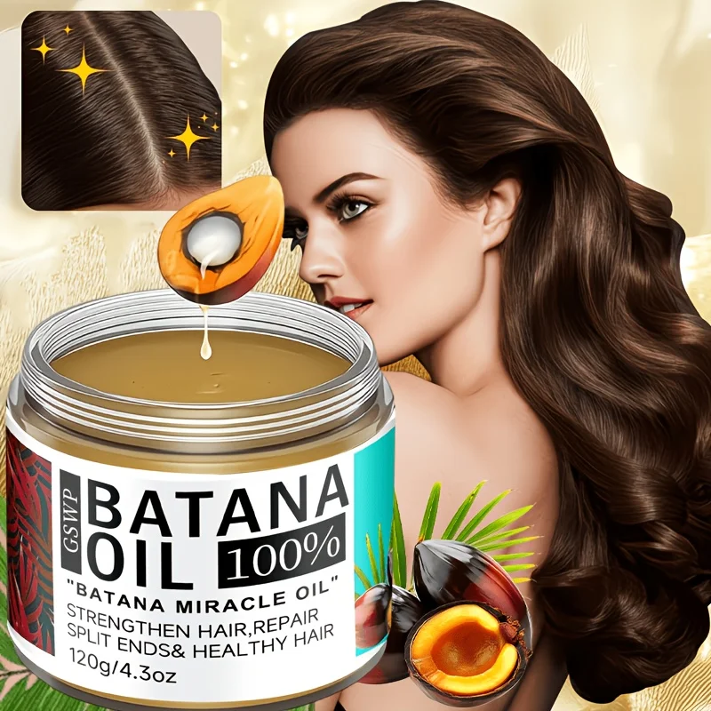 GSWP Brand New 100% BATANA OIL. This Cold-Pressed Hair Oil Provides Deep Conditioning, Smoothing and Moisturising. 120/240g