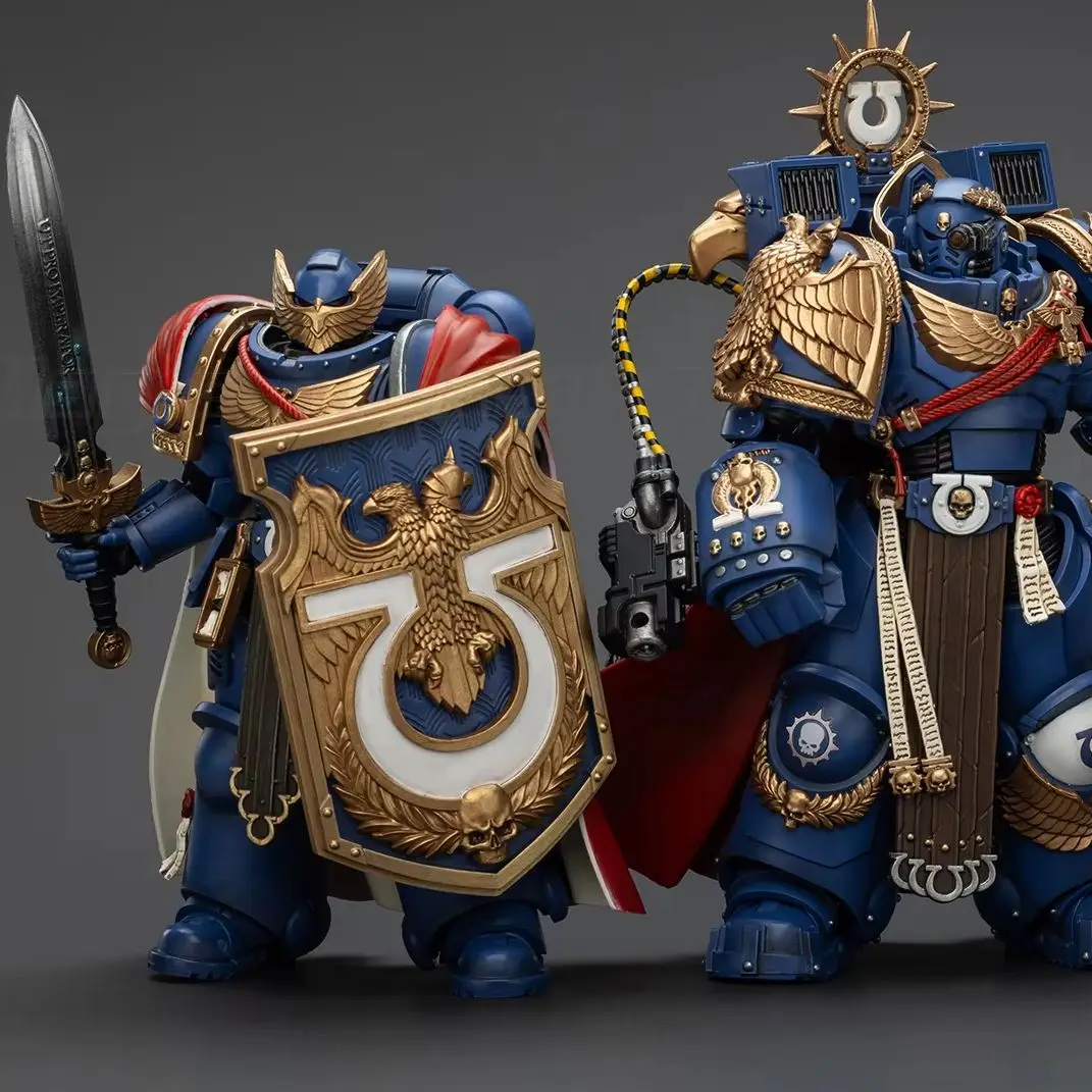 【In Stock】JOYTOY 1/18 Action Figure Warhammer 40K Ultramarines Marneus Calgar Chapter Master Victrix Honor Guard Model Toy Gifts