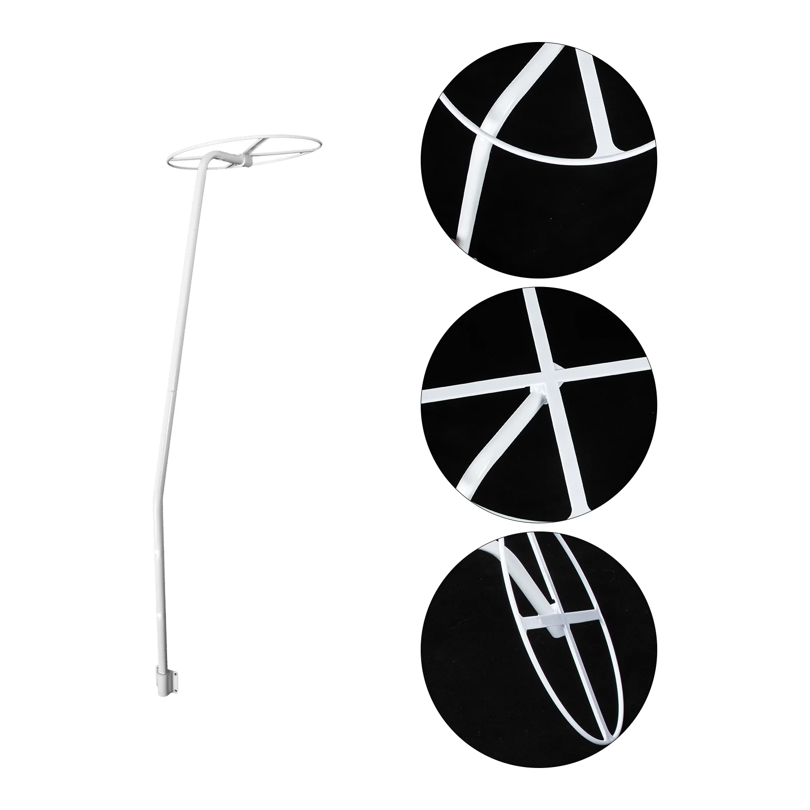 

Кронштейн для москитной сетки, подставка для сетки для кровати, аксессуары, стальная труба, навес для кроватки, детский металлический каркас