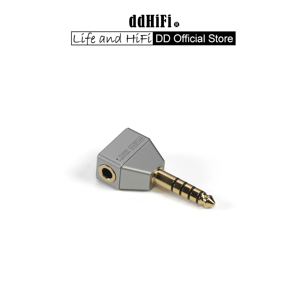 Image of DD ddHiFi DJ30SE 4,4-mm-Stecker auf 3,5-mm-Buchse, symmetrischer auf Single-Ended-Adapter für HiFi-Audio-Player