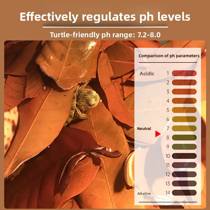 Shuiyu Fish Natural Longan Leaves for Aquarium - Aquascaping Decor & Turtle Hide with Tannins, Lowers pH for Turtle Tank, Shrimp